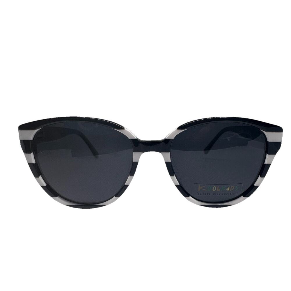 KOOL KIDS KKS02 WHITE/BLACK SUNGLASSES FRAMES 47-16